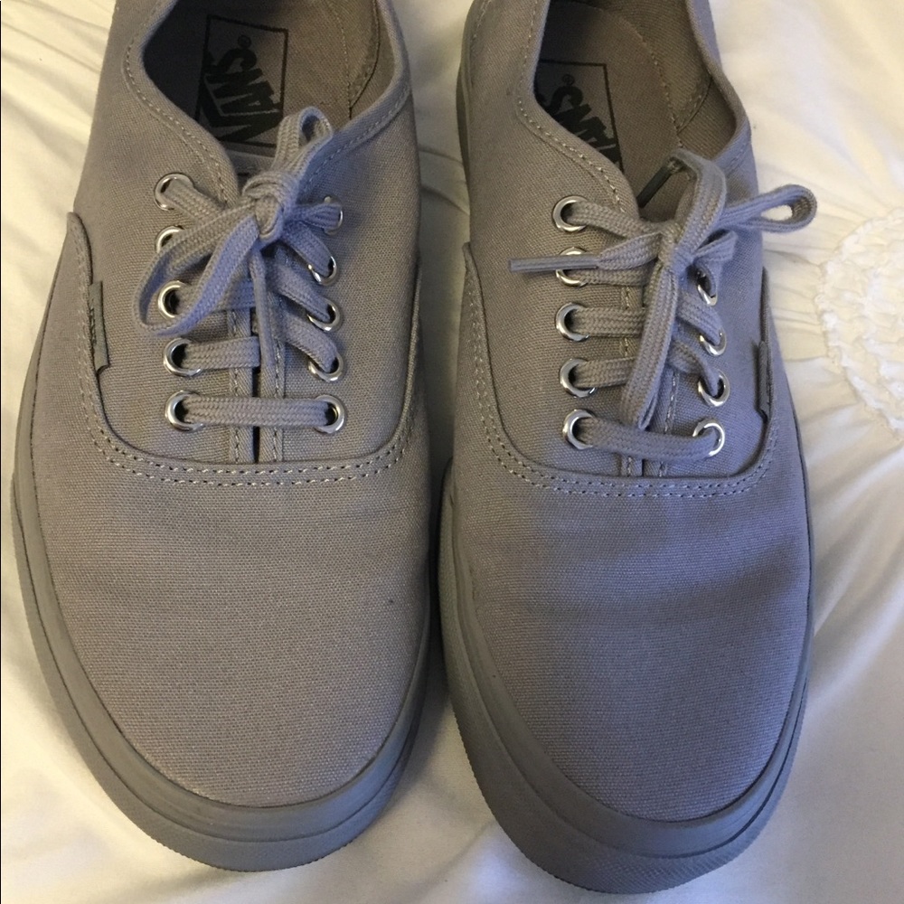 Gray Vans